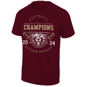 Football PSAC Championship Shirt 2024 Pennsyvainia State Athletics Conference Champions, Kutztown Golden Bears