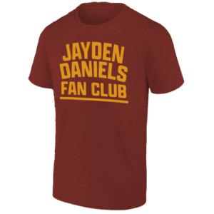 JAYDEN DANIELS FAN CLUB SHIRT Washington Commanders