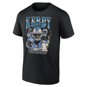 KERBY JOSEPH ZUPER CHARGED SHIRT Detroit Lions