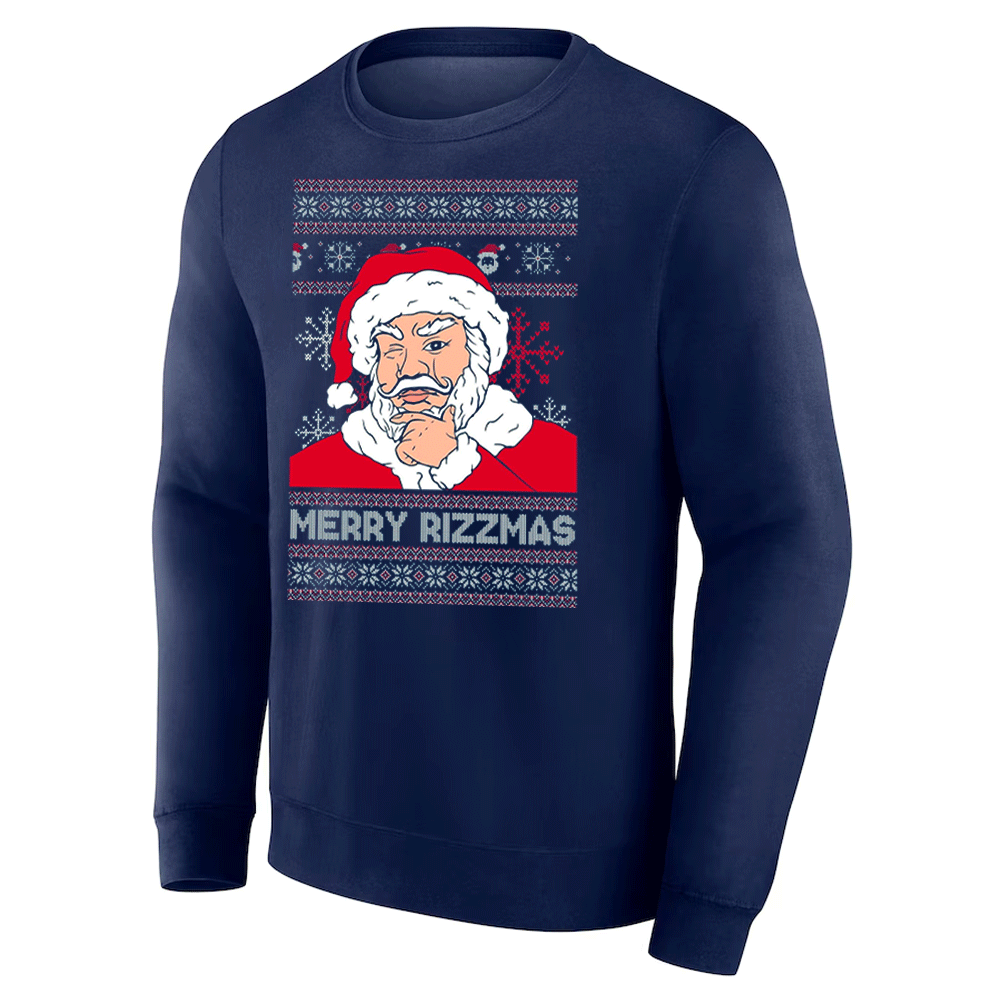 MERRY RIZZMAS UGLY SWEATER, T-SHIRT, HODDIE Funny Christmas, Barstool MERRY RIZZMAS UGLY SWEATER, T SHIRT, HODDIE Funny Christmas, Barstool