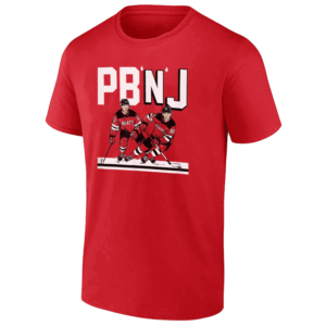 PB & J SHIRT Jack Hughes & Jesper Bratt, New Jersey Devils