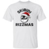 Skibidi Rizzmas Shirt Gen Alpha Slang Christmas Penguin