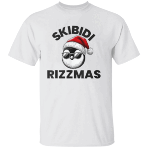 Skibidi Rizzmas Shirt Gen Alpha Slang Christmas Penguin