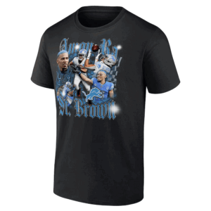 St. Brown Notorious Player Graphic T Shirt Amon Ra St. Brown, Detroit Lions
