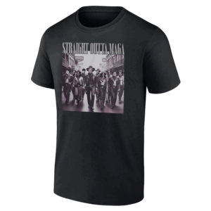 Straight Outta Maga Shirt Funny Trump 2024