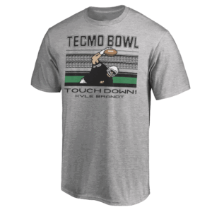 TECMO BOWL TOUCH DOWN SHIRT Kyle Brandt