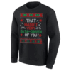 That Wasn't Very Data Driven of You Ugly Sweater Christmas Xmas Pajamas T Shirt