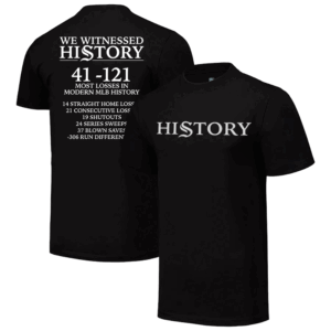 WE WITNESSED HISTORY SHIRT Celebrating The 2024 White Sox, Chicago White Sox