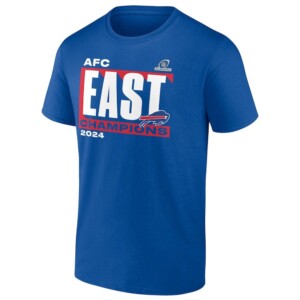 2024 AFC EAST CHAMPIONS SHIRT 2024 AFC East Division Champions T Shirt Buffalo Bills
