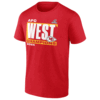 2024 AFC West Division Champions T Shirt Kansas City Chiefs