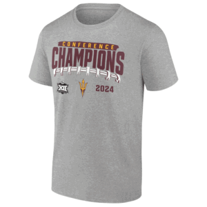 2024 Big 12 Football Conference Champions Endzone Rush T Shirt Arizona State Sun Devils