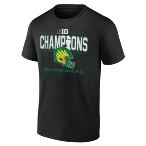 2024 Big Ten Football Conference Champions Locker Room T Shirt Oregon Ducks