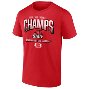2024 C USA Football Conference Champions Locker Room T Shirt Jacksonville State Gamecocks