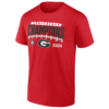 2024 SEC Football Conference Champions Endzone Rush T Shirt Georgia Bulldogs