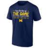BACK TO BACK TO BACK TO BACK IN THE GAME SHIRT Michigan Wolverines