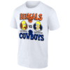 BART BENGALS VS HOMER COWBOYS SHIRT The Simpsons x Cincinnati Bengals Vs Dallas Cowboys
