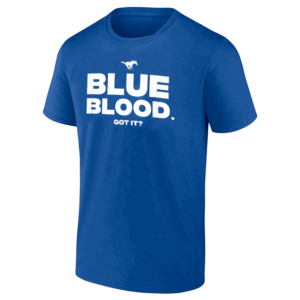 BLUE BLOOD GOT IT SHIRT SMU Football, SMU Mustangs