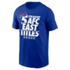 BUFFALO FOOTBALL 5 STRAIGHT AFC EAST TITTLES SHIRT 2024 AFC East Division Champions T Shirt Buffalo Bills