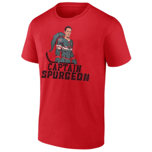 CAPTAIN SPURGEON SHIRT Jared Spurgeon, Minnesota Wild
