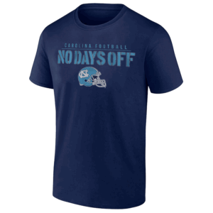 CAROLINA FOOTBALL NO DAYS OFF SHIRT Bill Belichick, North Carolina Tar Heels