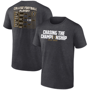 CHASING THE CHAMPIONSHIP 2024 2024 SHIRT 2024 College Football Playoff, Georgia Bulldogs