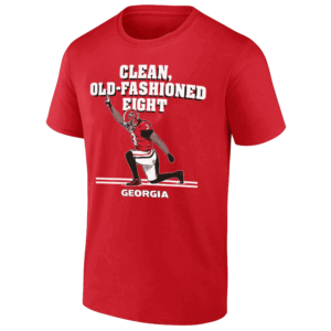 CLEAN, OLD FASHIONED EIGHT SHIRT Nate Frazier, Georgia Football, Georgia Bulldogs