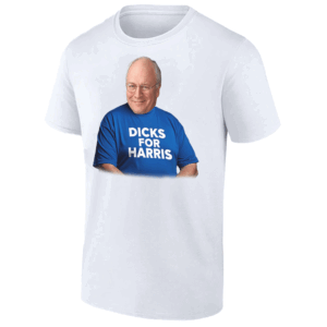 DICK FOR HARRIS PARODY SHIRT Funny Dick Cheney, Anti Kamala Harris