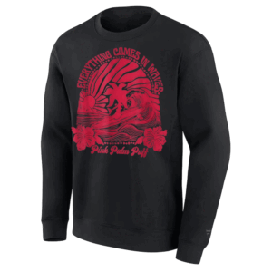 EVERYTHING COMES IN WAVES PINK PALM PUFF SHIRT 2024 Pink Palm Puff Hoodie T Shirt