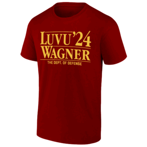 Luvu Wagner '24 THE DEPT. OF DEFENSE SHIRT Frankie Luvu, Bobby Wagner, Washington Commanders