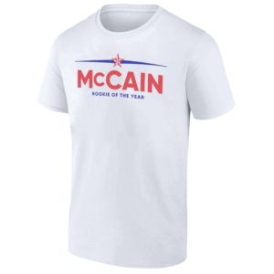 MCCAIN ROY SHIRT Rockie Of The Year, Jared McCain, Philadelphia 76ers