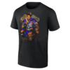 Mamba History in Gold Shirt The Rings Champions, Kobe Bryan, Los Angeles Lakers
