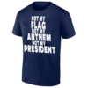 NOT MY FLAG NOT MY ATHEM NOT MY PRESIDENT SHIRT Anti Trump 2024