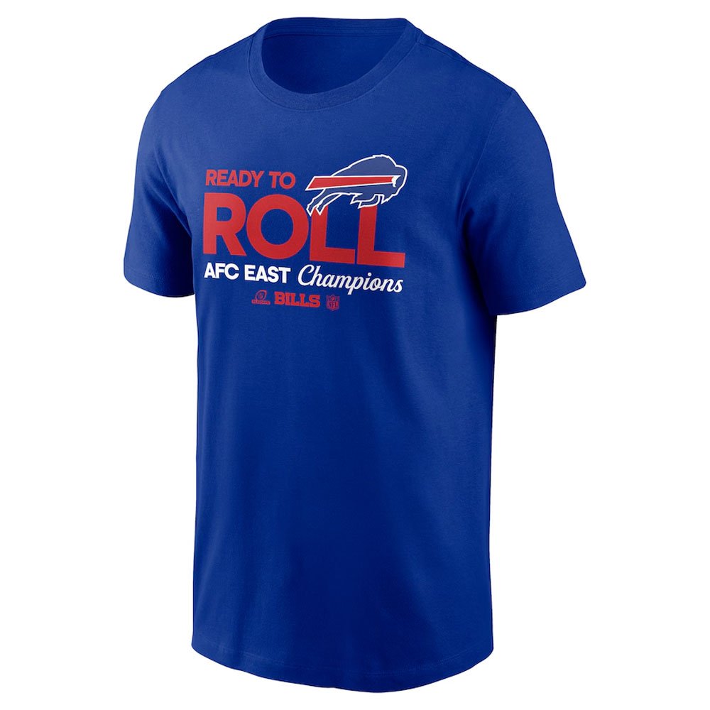 READY TO ROLL AFC EAST CHAMPIONS SHIRT 2024 AFC East Division Champions Locker Room Trophy Collection T-Shirt Buffalo Bills READY TO ROLL AFC EAST CHAMPIONS SHIRT 2024 AFC East Division Champions Locker Room Trophy Collection T Shirt Buffalo Bills