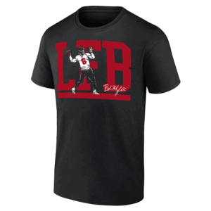 TAMPA LFB SHIRT Baker Mayfield, 2024 NFL Playoffs, Tampa Bay Buccaneers