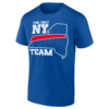 THE ONLY NY TEAM SHIRT New York Football Team, Buffalo Bills, Blue
