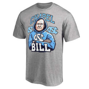 UNC CHAPEL BILL SHIRT Bill Belichick, North Carolina Tar Heels