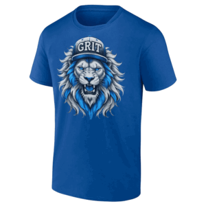 VINTAGE GRIT SHIRT Lion Lover, 2024 NFL Playoffs, Detroit Lions