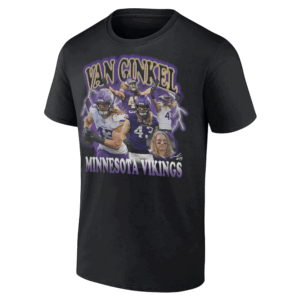VINTAGE VAN GINKEL SHIRT Brian Flores, Minnesota Vikings