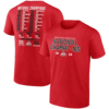2024 NATIONAL CHAMPIONS SCHEDULE SHIRT College Football Playoff 2024 National Champions, Ohio State Buckeyes
