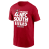 4 STRAIGHT NFC SOUTH TITLES SHIRT Tampa Bay Buccaneers