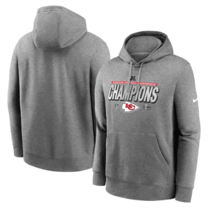 AMERICAN FOOTBALL CONFERENCE CHAMPIONS HOODIE 2024 AFC Champions Locker Room Trophy Shirt, Kansas City Chiefs