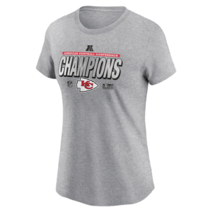 AMERICAN FOOTBALL CONFERENCE CHAMPIONS WOMEN'S SHIRT 2024 AFC Champions Locker Room Trophy Shirt, Kansas City Chiefs