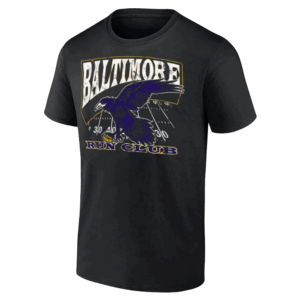 BALTIMORE RUN CLUB SHIRT 2024 AFC North Division Champions, Baltimore Ravens