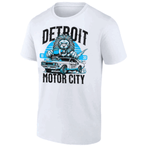Detroit Motor City Lion Muscle Car Shirt Detroit Lions