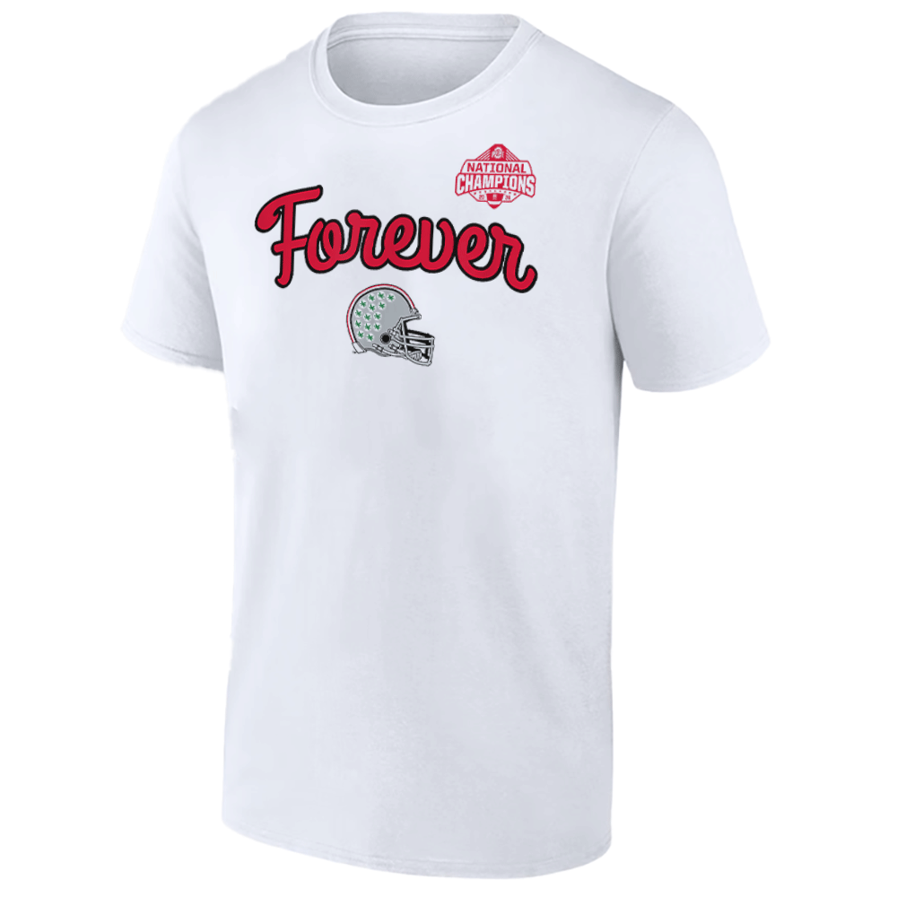 FOREVER NATIONAL CHAMPIONS SHIRT College Football Playoff, Ohio State Buckeyes FOREVER NATIONAL CHAMPIONS SHIRT College Football Playoff, Ohio State Buckeyes