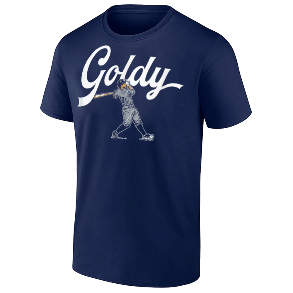 GOLDY SLUGGER SWING SHIRT Paul Goldschmidt, New York Yankees GOLDY SLUGGER SWING SHIRT Paul Goldschmidt, New York Yankees