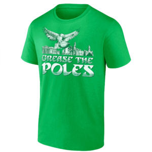 GREASE THE POLES SHIRT Philly City Skyline, Super Bowl LIX, Philadelphia Eagles