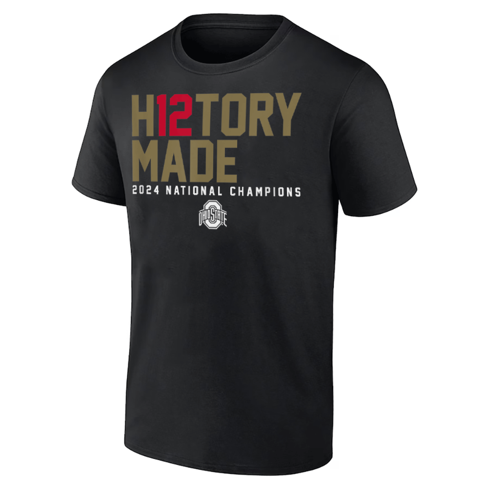H12TORY MADE SHIRT 2024 College Football Champions, Ohio State Buckeyes H12TORY MADE SHIRT 2024 College Football Champions, Ohio State Buckeyes
