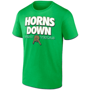 HORNS DOWN BEAT TEXAS SHIRT Anti Texas, Notre Dame Fighting Irish