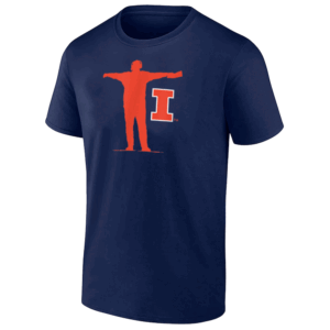 ILLINOIS FOOTBALL COACH SIGN SHIRT Bret Bielema, Illinois Fighting Illini